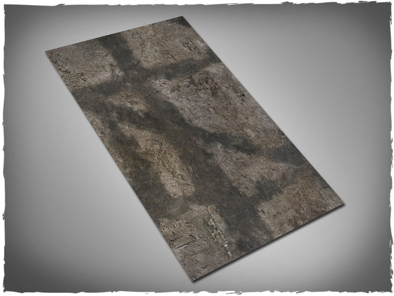 Gaming Mat - Gothic Ruins (44x30 inches) (Deep-Cut Studio)