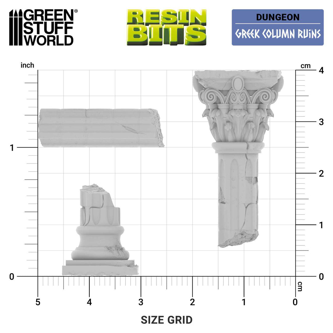 Greek Column Ruins 1:48-1:35 (Green Stuff World)