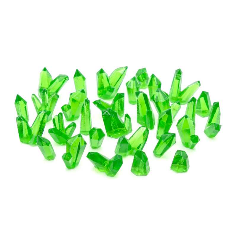 Green Resin Crystals - Medium (Green Stuff World)