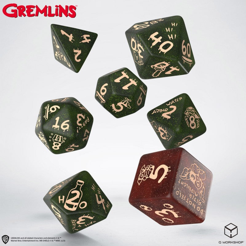 Gremlins Dice Set (Q-Workshop) (Grem/1A/190142/2023)