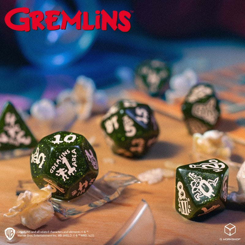 Gremlins Dice Set (Q-Workshop) (Grem/1A/190142/2023)