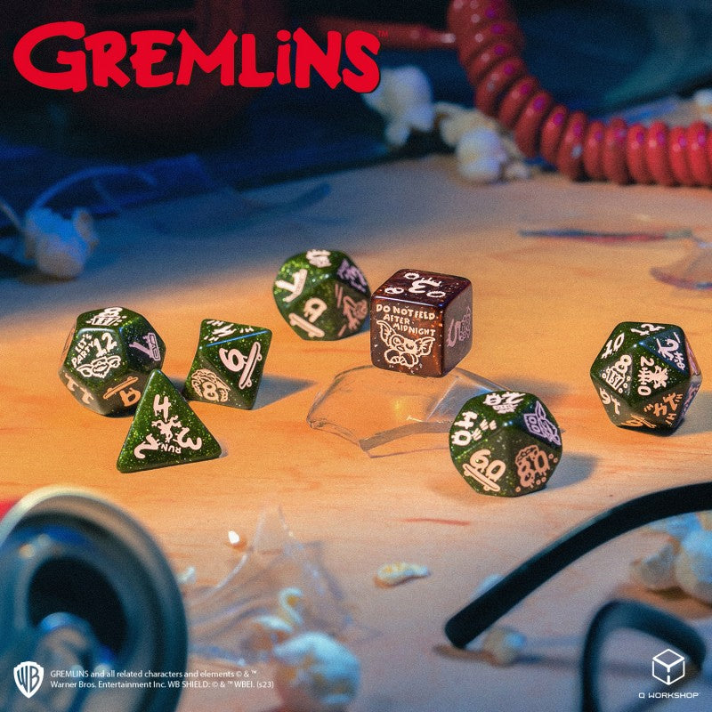 Gremlins Dice Set (Q-Workshop) (Grem/1A/190142/2023)