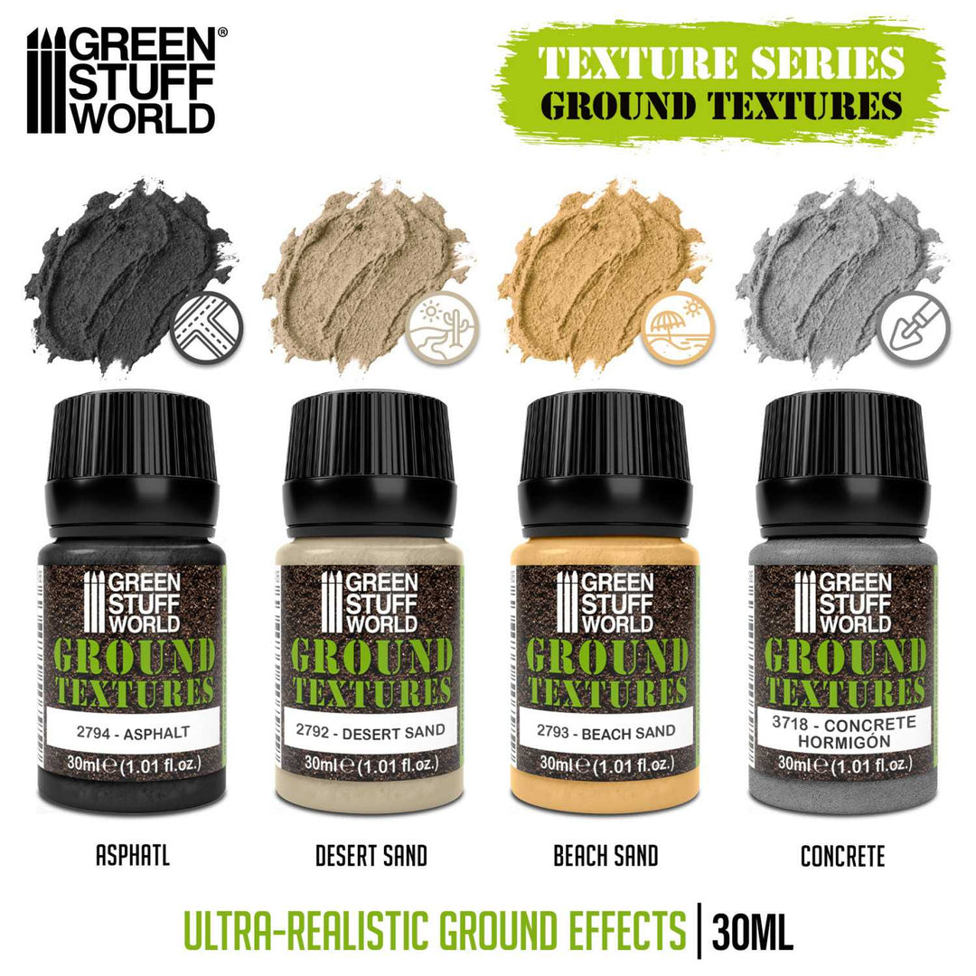 Ground textures set 30ml (Green Stuff World)