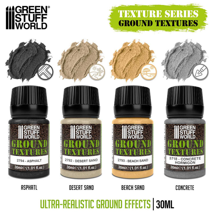 Ground textures set 30ml (Green Stuff World)