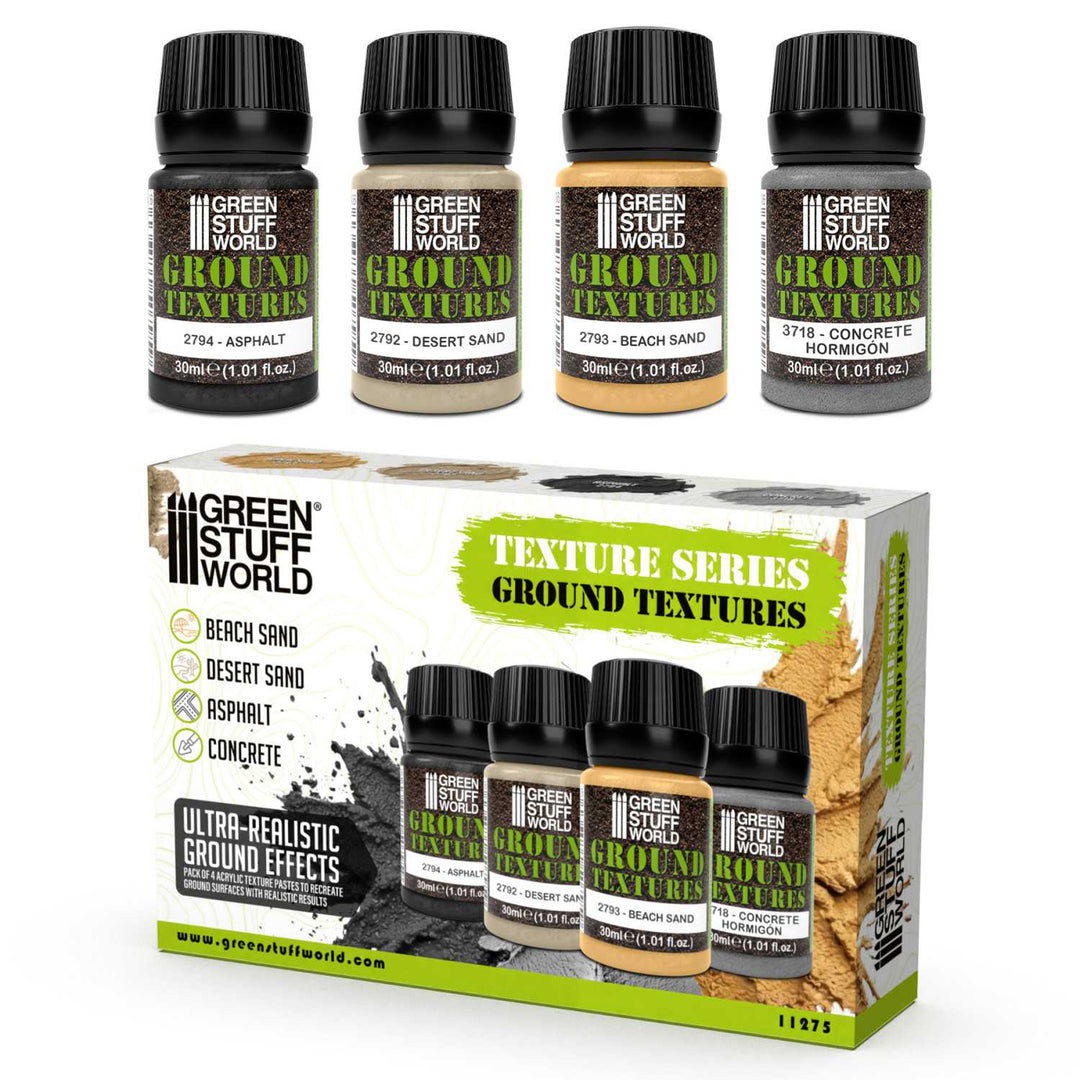 Ground textures set 30ml (Green Stuff World)
