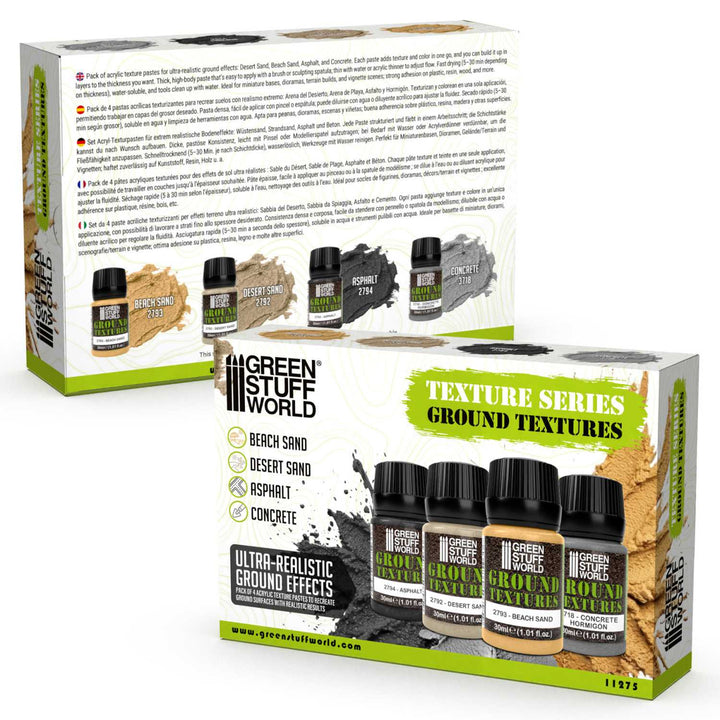 Ground textures set 30ml (Green Stuff World)