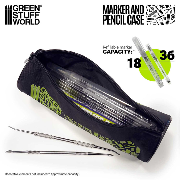 GSW Marker and brushes case (Green Stuff World)