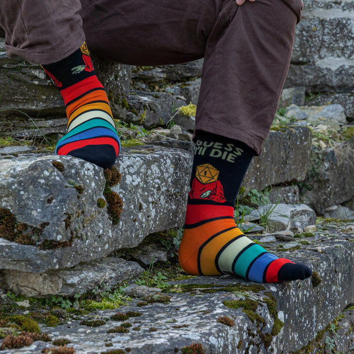 Heroic Feet: Guess I'll Die Socks