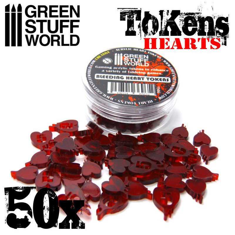 Gaming Tokens - Life Tokens (Green Stuff World)