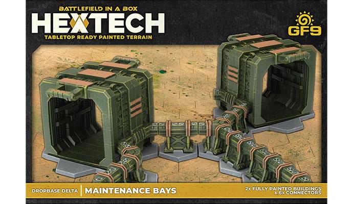 HexTech: Dropbase Delta Maintenance Bay (x8) (HEXT24)