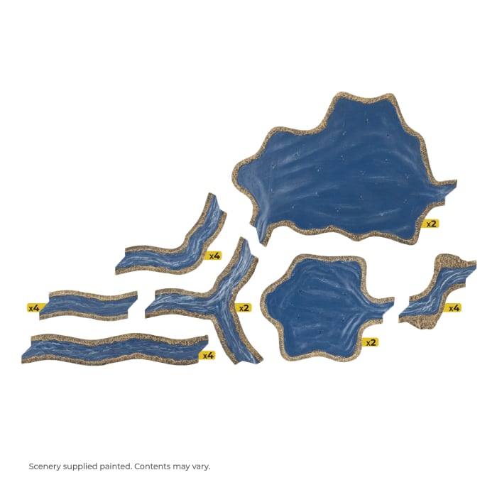 HexTech: Rivers and Lakes (HEXT32)