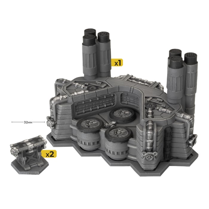 HexTech: Industrial Fluidworks - Processing Plant (HEXT38)