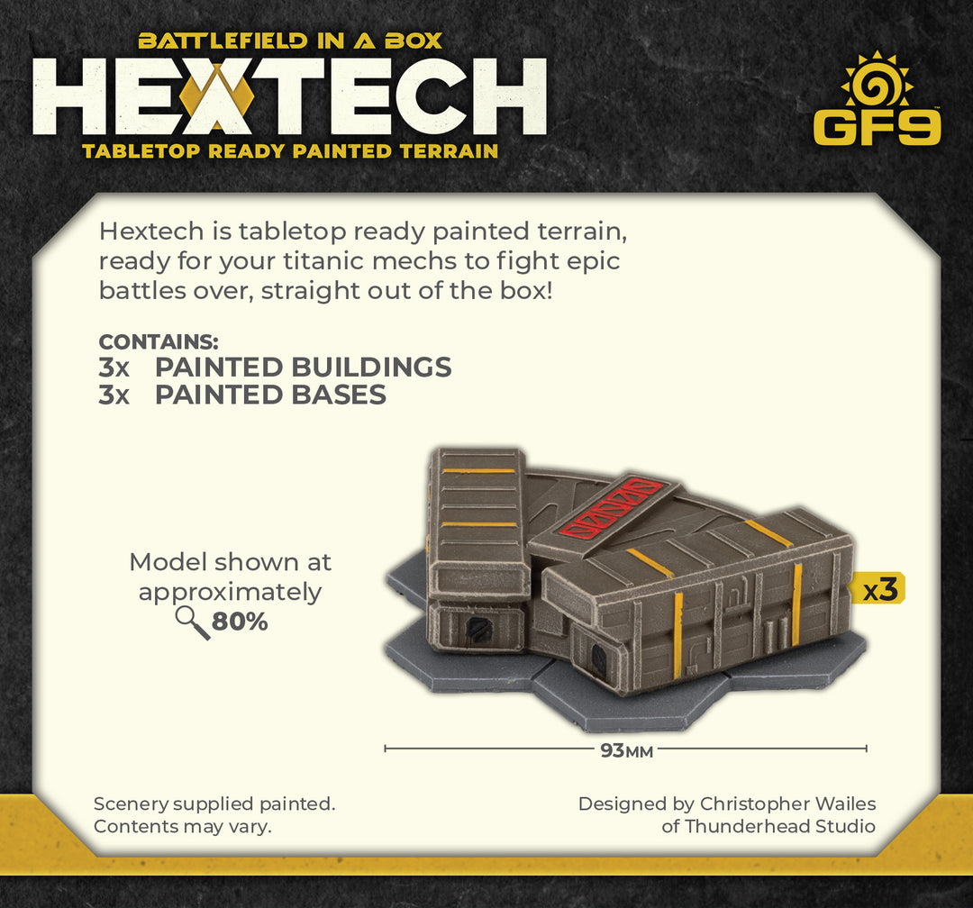 HexTech: Riverside Communications - Deployable Barracks (HEXT42)