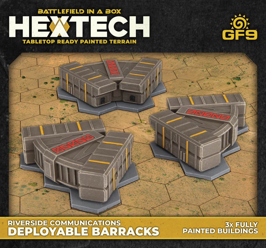 HexTech: Riverside Communications - Deployable Barracks (HEXT42)