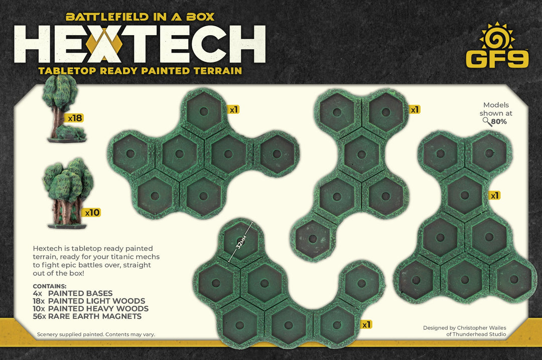 HexTech: Grasslands Light and Heavy Woods (HEXT58)