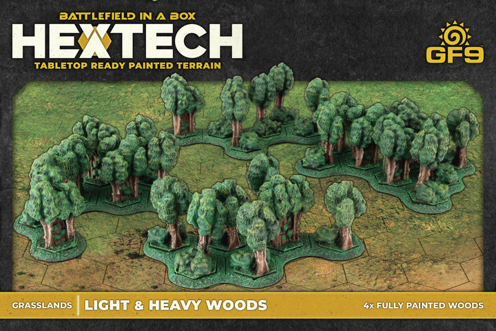 HexTech: Grasslands Light and Heavy Woods (HEXT58)