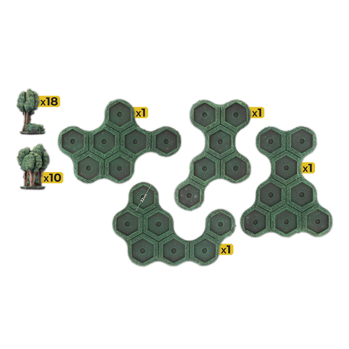 HexTech: Grasslands Light and Heavy Woods (HEXT58)