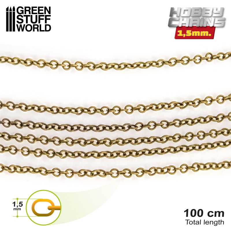 Hobby chain 1.5 mm (Green Stuff World)