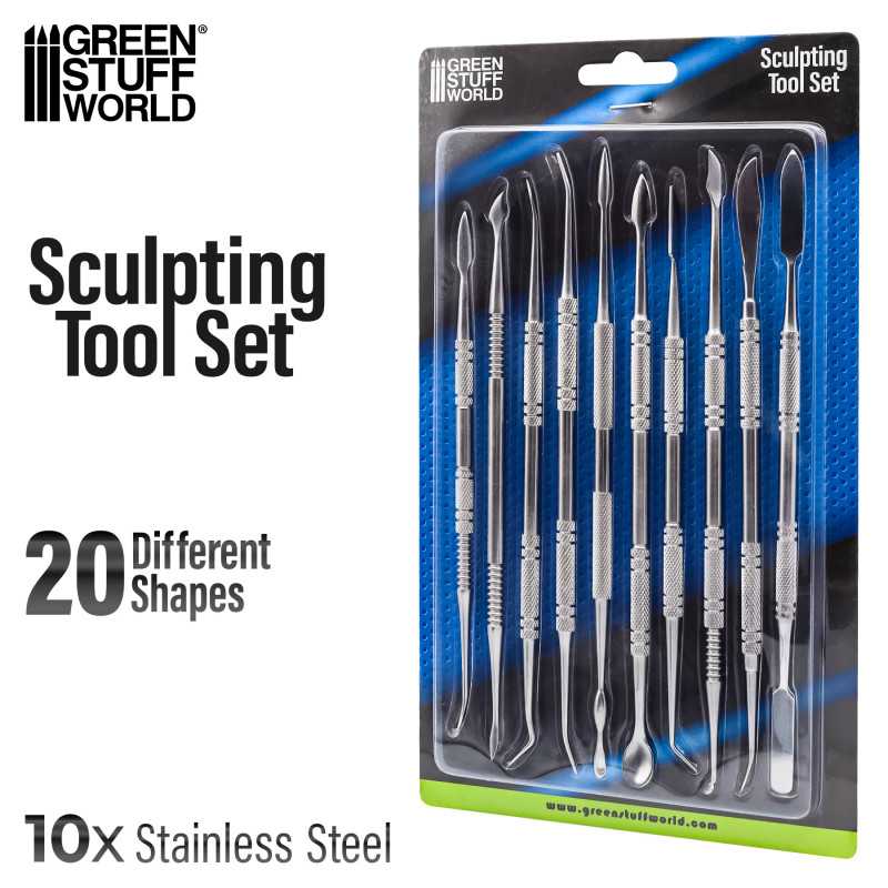 10x Sculpting Tools (Green Stuff World)