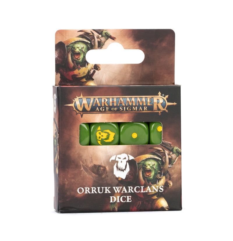 Warhammer Age of Sigmar: Orruk Warclans - Dice Set