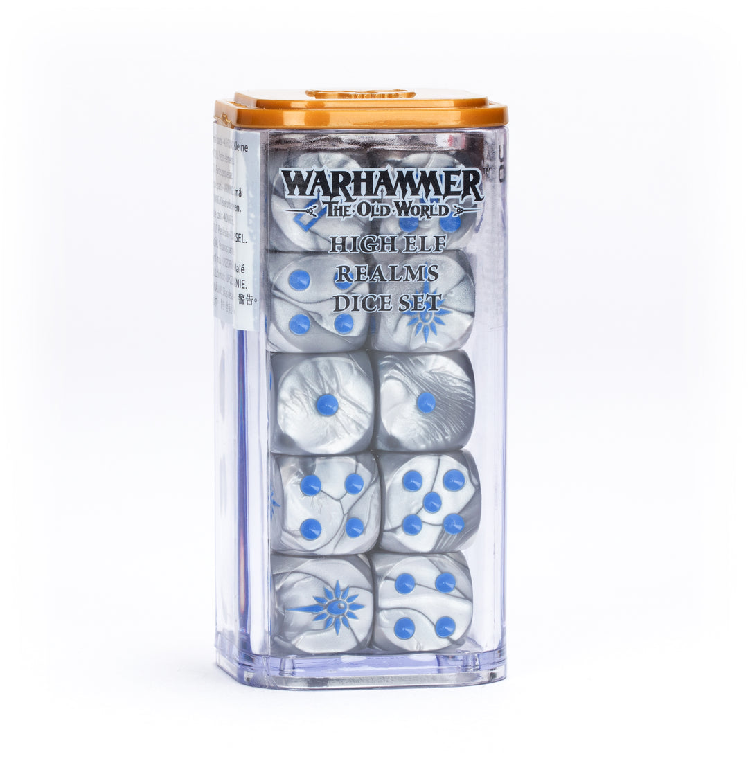 Warhammer: The Old World - High Elf Realms Dice Set