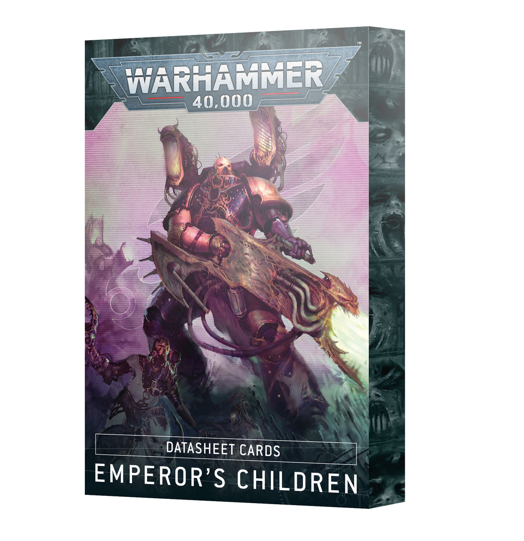 Warhammer 40,000: Emperor's Children - Datasheet Cards