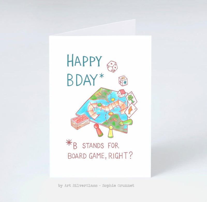 Greeting Card: Happy Bday*