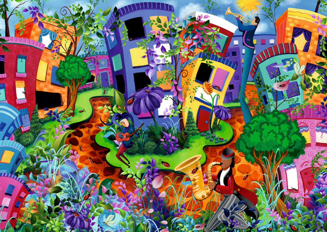 Lady Bug Lane (1000 brikker)