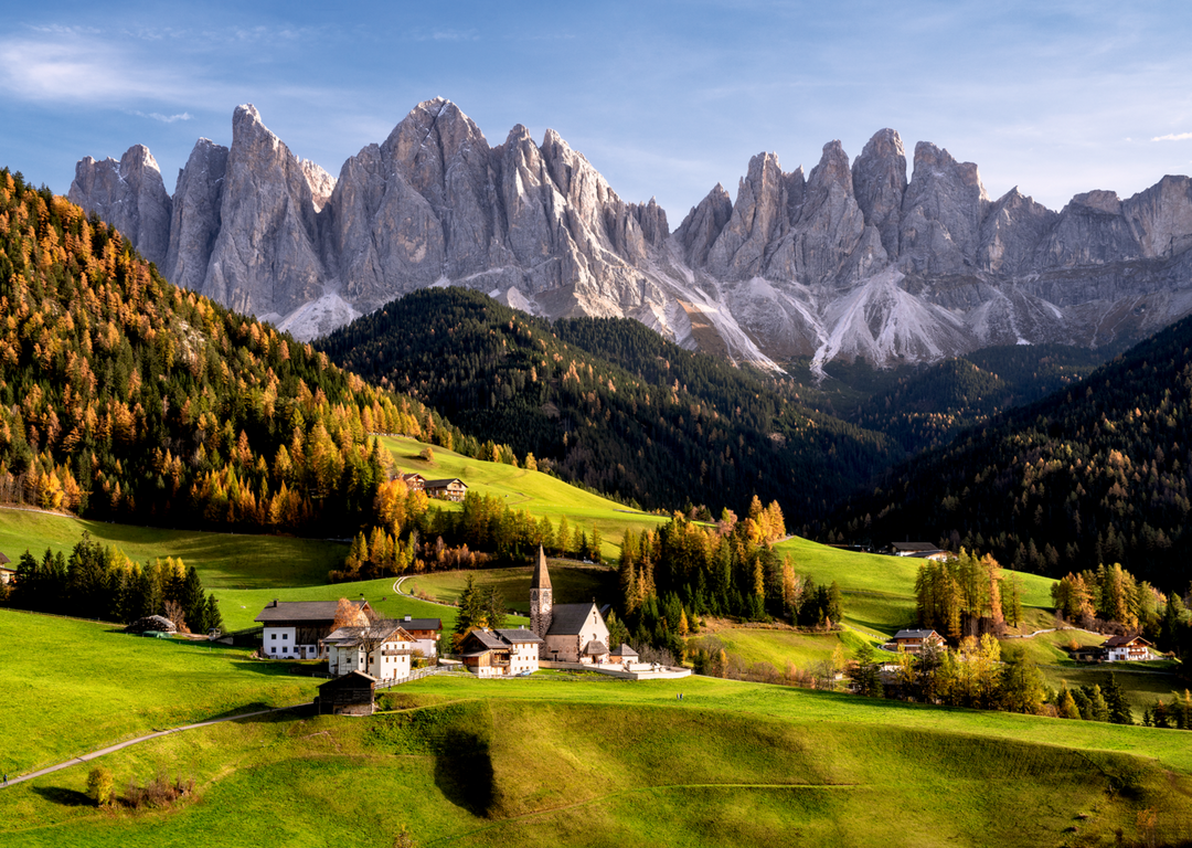 Dolomites in Autumn (1000 brikker)