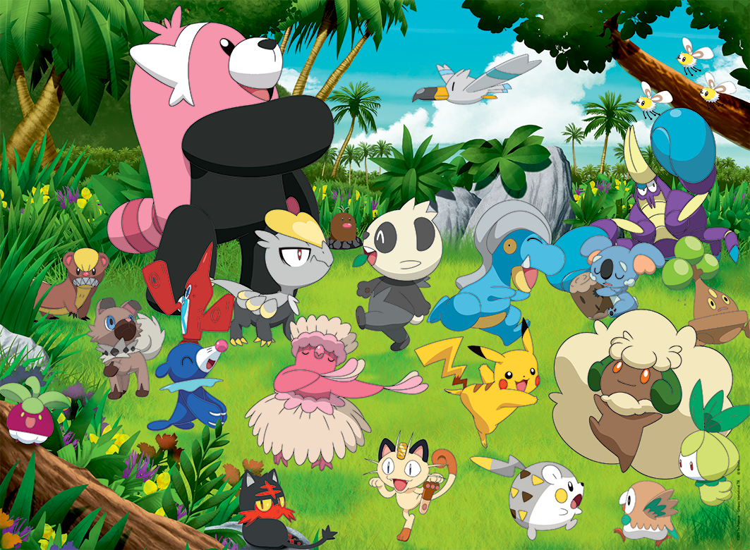 Wild Pokémon (300 brikker)