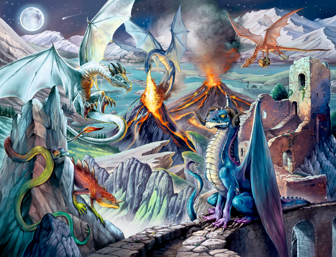 The Dragon Guardians (2000 brikker)