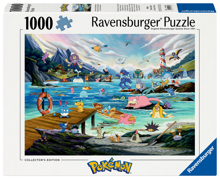 Pokemon Vaporeon and Temperate Marine (1000 brikker)