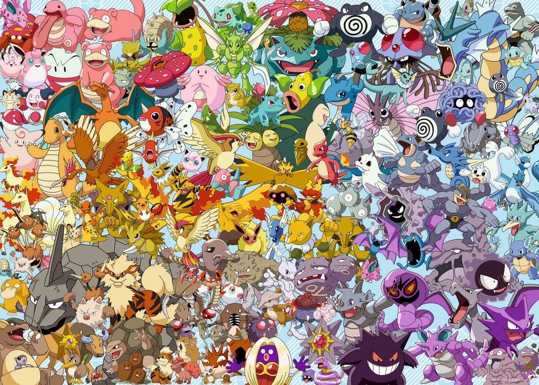 Pokémon Challenge (1000 brikker)