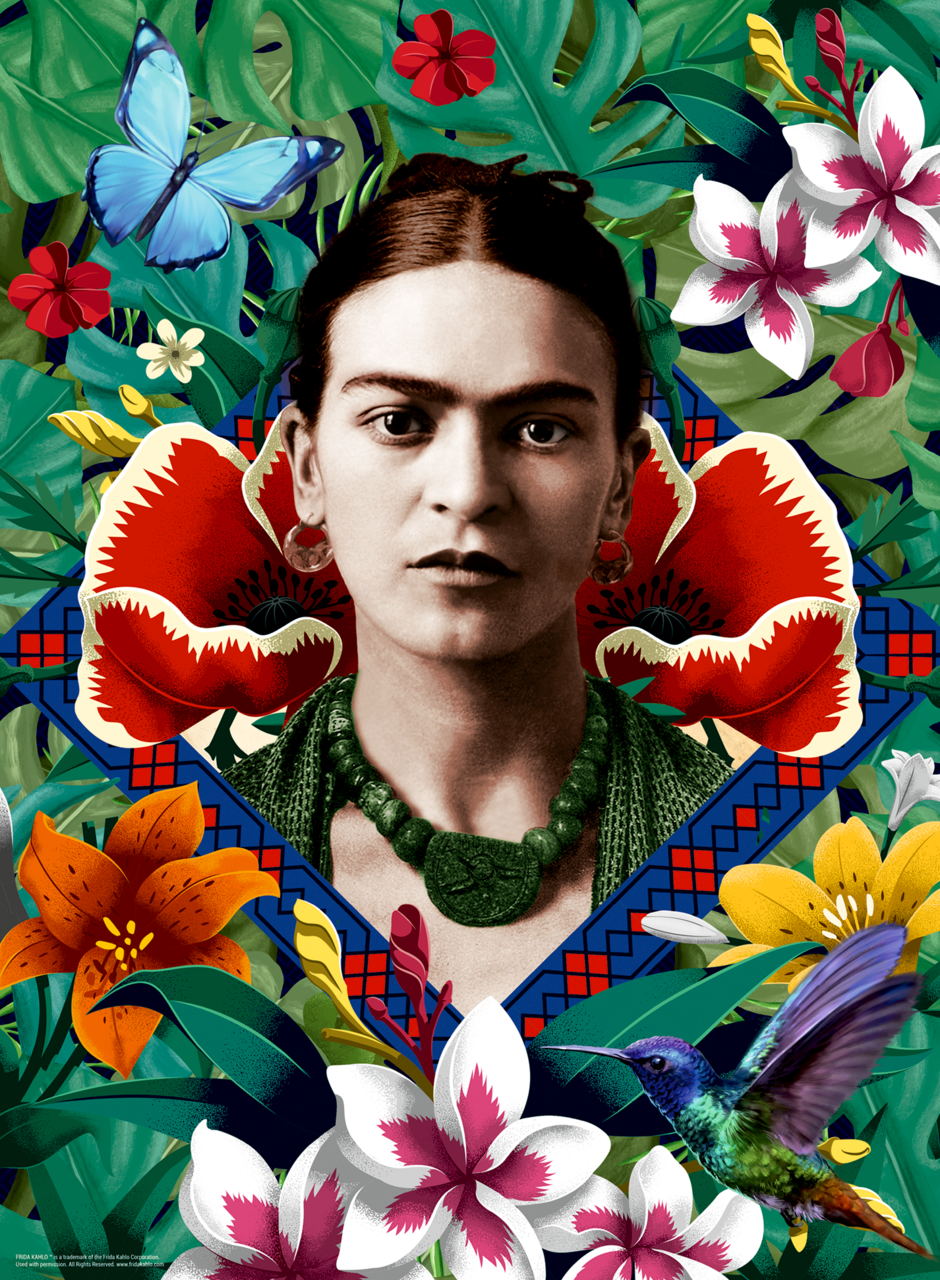 Frida Kahlo - Blooming Fantasy (500 brikker)