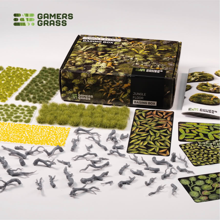 GamersGrass Jungle Floor Basing Box