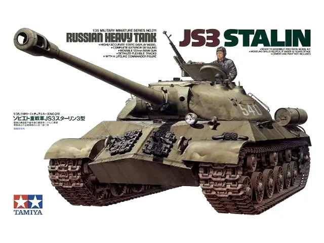 Tamiya 1/35 JS3 Stalin Russian Heavy Tank (35211)