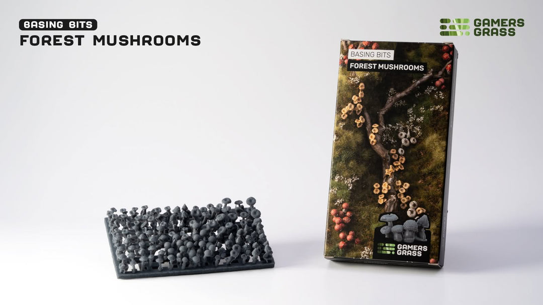 GamersGrass Basing Bits, Forest Mushrooms