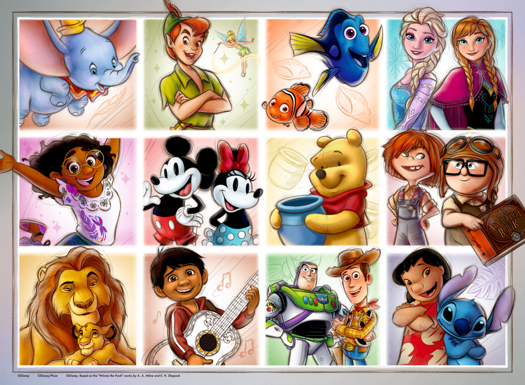 Disney Moments (100 brikker, XXL)