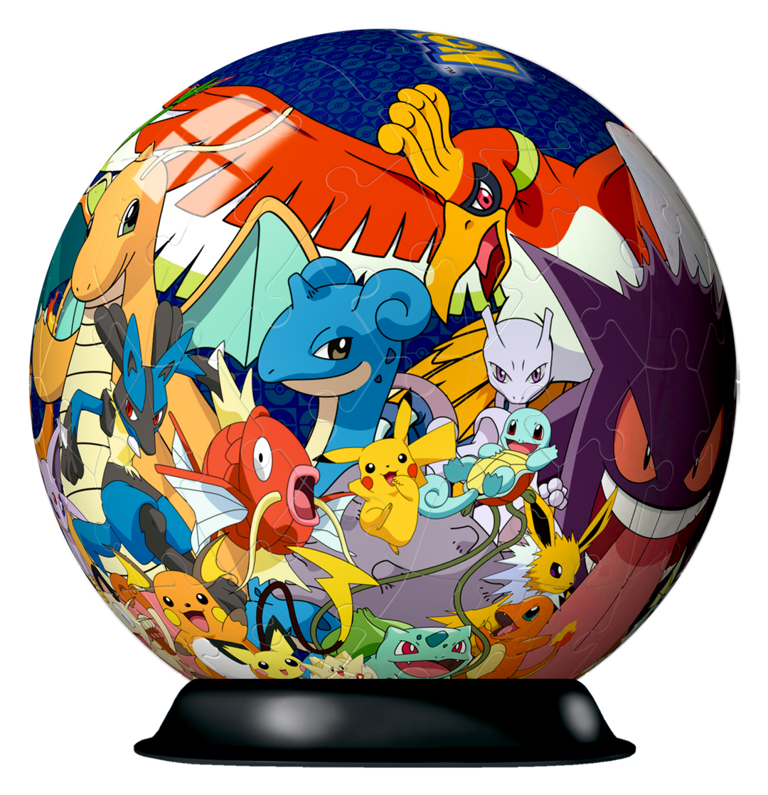 Pokémon - Puzzle-Ball (72 brikker)