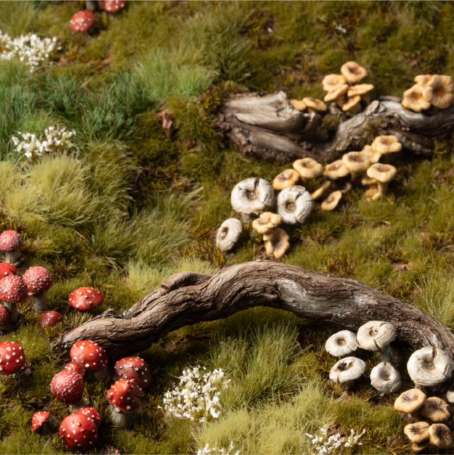 GamersGrass Basing Bits, Forest Mushrooms