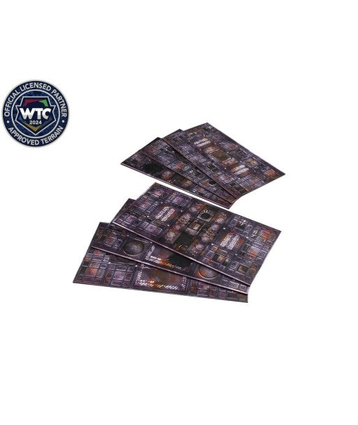 Imperial Terrain Footprint 12x6 (6) PREPAINTED" (Micro Art Studio)