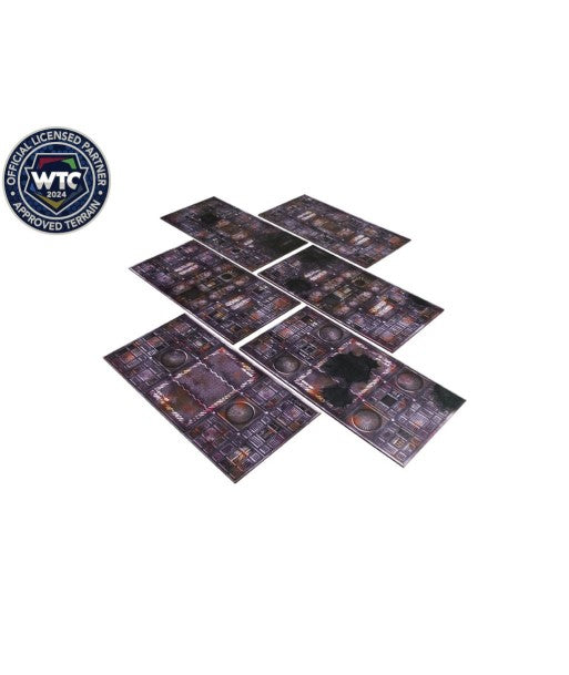 Imperial Terrain Footprint 12x6 (6) PREPAINTED" (Micro Art Studio)