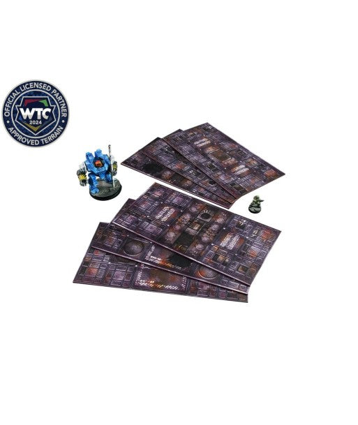 Imperial Terrain Footprint 12x6 (6) PREPAINTED" (Micro Art Studio)