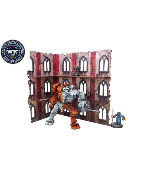 Imperial Walls High Red (1) PREPAINTED (Micro Art Studio)