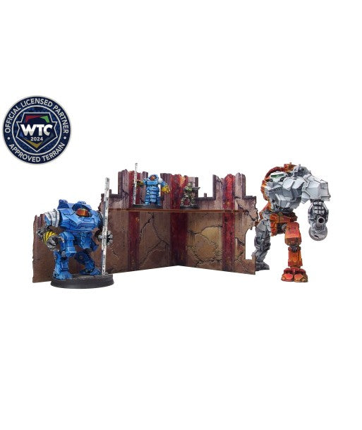 Imperial Walls Low Red (2) PREPAINTED (Micro Art Studio)