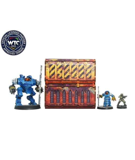 Imperial WTC Containers 1 (2) PREPAINTED (Micro Art Studio)