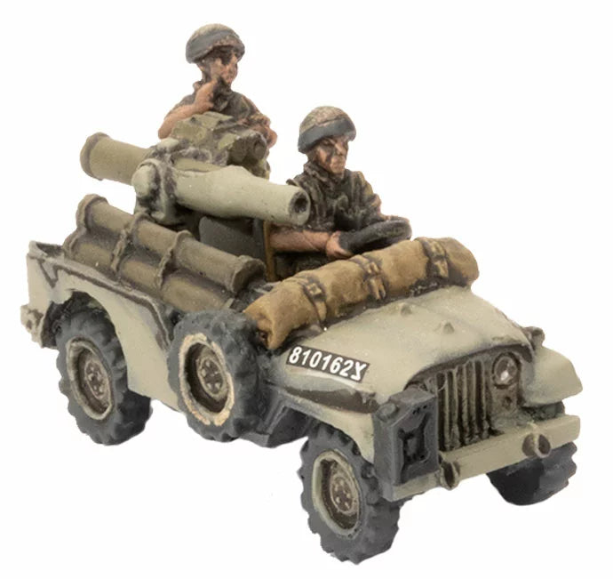 World War III: Team Yankee - Jeep (TOW) Platoon (WWIII x4 Tanks) (TIS120)