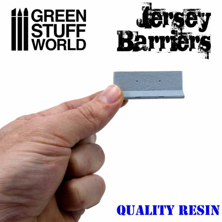 Jersey Barriers (Green Stuff World)