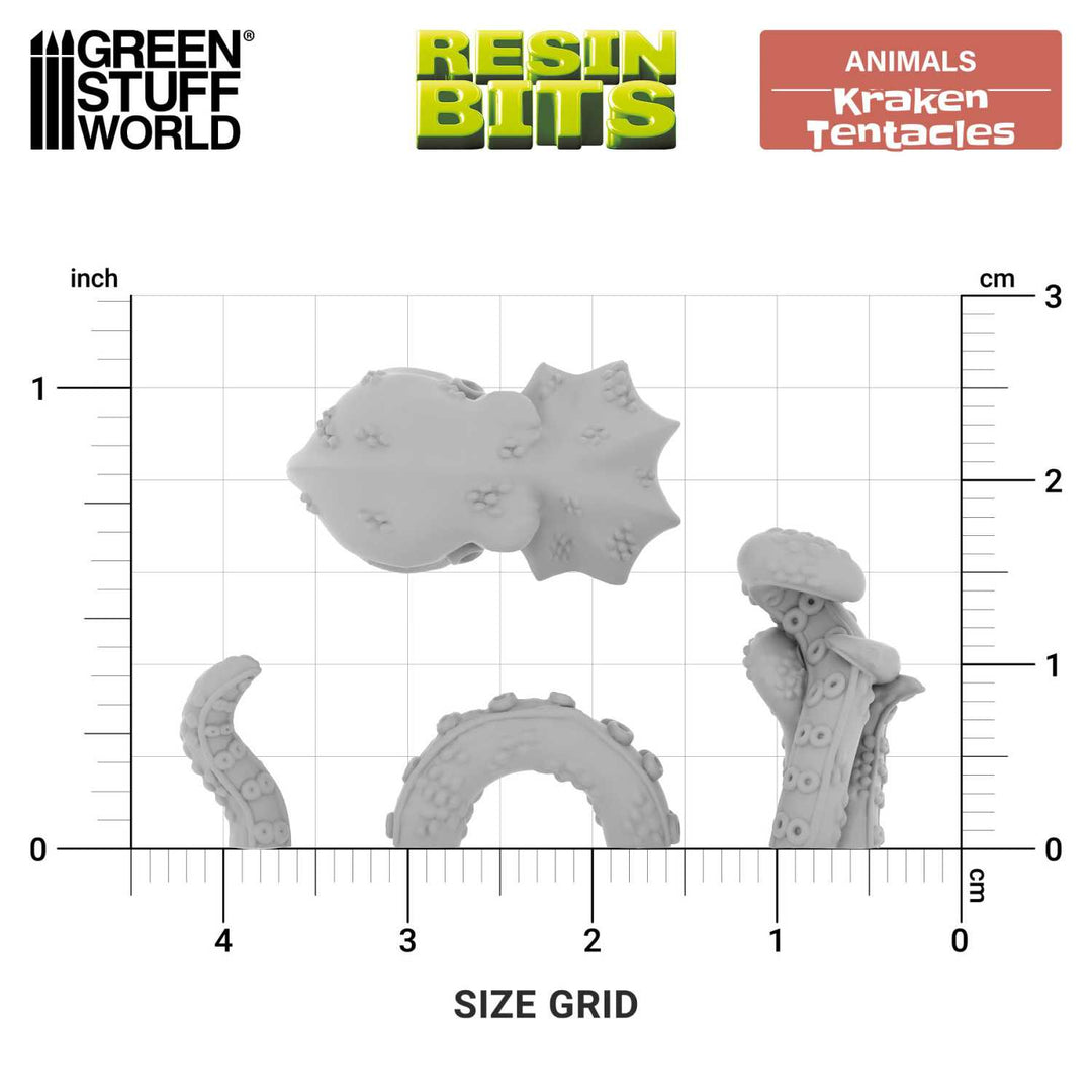 Kraken tentacles 1:48-1:35 (Green Stuff World)