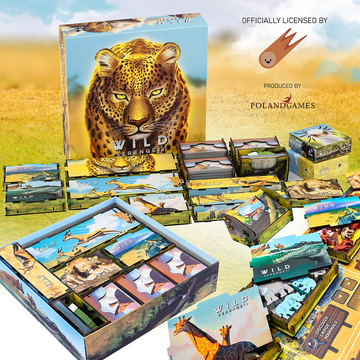 Insert for Wild: Serengeti + expansion UV Print (e-Raptor)